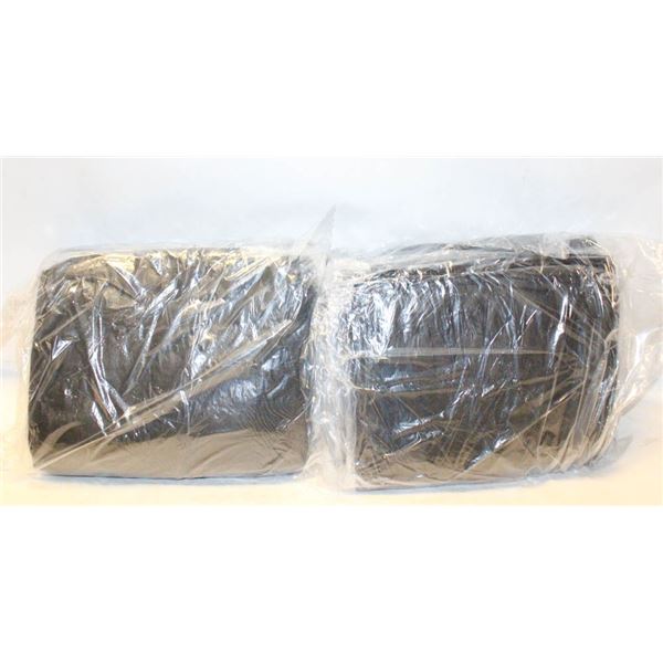 20 DISPOSABLE HAIR DRESSING CAPES BLACK