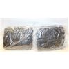 Image 1 : 20 DISPOSABLE HAIR DRESSING CAPES BLACK