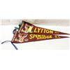 Image 1 : 1960'S BANFF PILLOW & PENNANT FLAGS