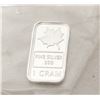 Image 1 : 1 GRAM SILVER MAPLE BAR