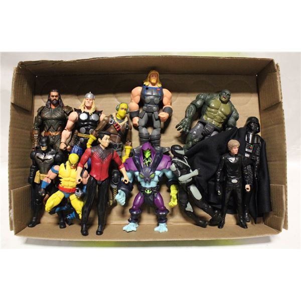 MID SIZE DC ACTION FIGURES PLUS