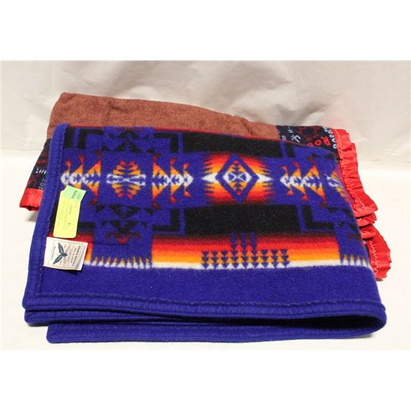 PENDELTON PLUS HANDMADE TOP QUALITY BABY BLANKETS