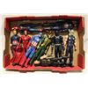 Image 1 : FLAT OF 12 INCH MARVEL SUPERHEROES ACTION FIGURES