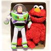 Image 1 : BUZZ LIGHT YEAR AND TICKLE ME ELMO