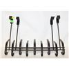 Image 1 : PAIR OF QUALITY DOOR TOP HANGER RACKS