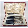Image 1 : VINTAGE FORK AND KNIFE SET NEW IN BOX