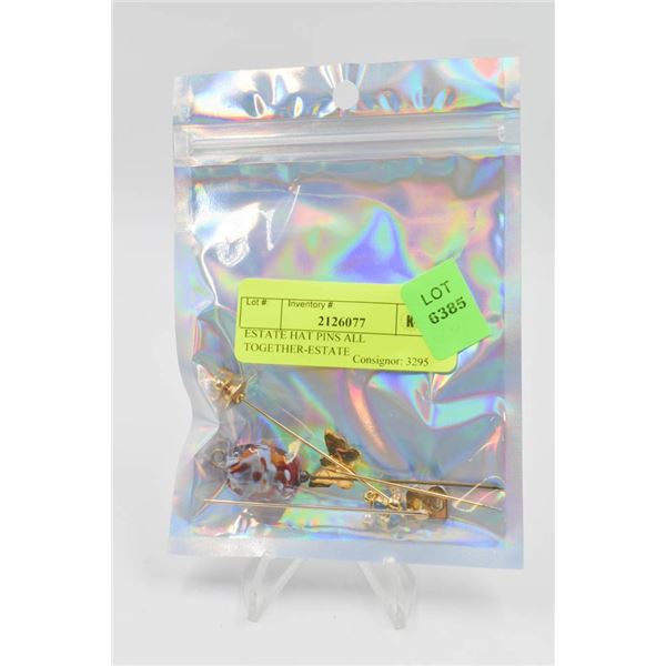 ESTATE HAT PINS ALL TOGETHER-ESTATE