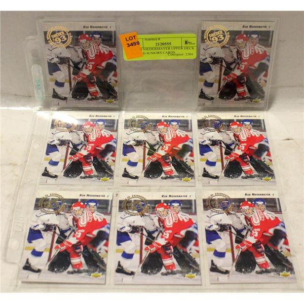 8 ROB NIEDERMAYER UPPER DECK WORLD JUNIORS