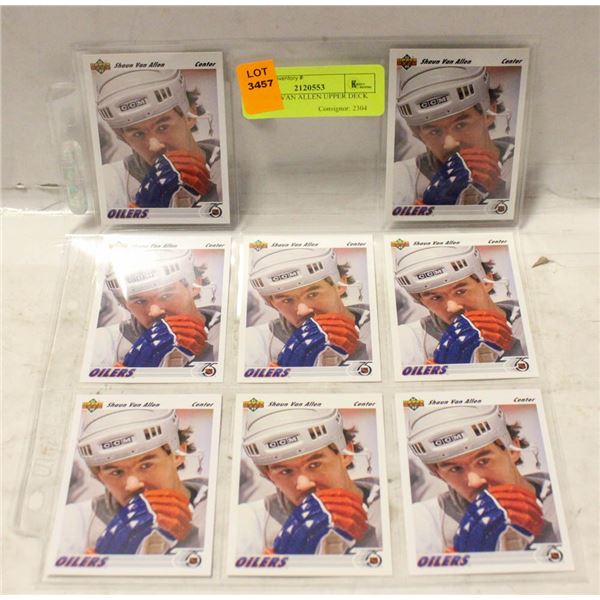 8 SHAUN VAN ALLEN UPPER DECK ROOKIE CARDS