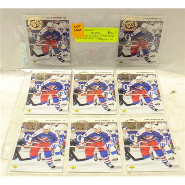 8 ADAM DEADMARSH UPPER DECK WORLD JUNIORS