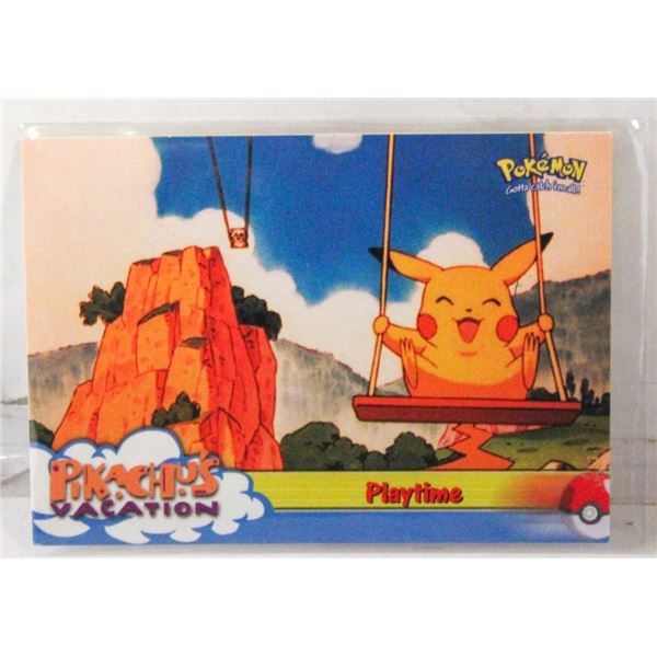 1999 TOPPS POKEMON MOVIE EDT 57 MOVIE PLAYTIME