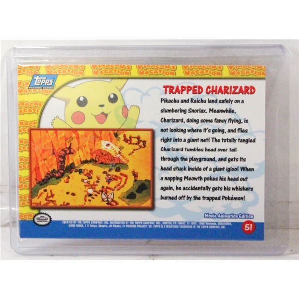 1999 TOPPS CHARIZARD EDT 51 POKEMON MOVIE
