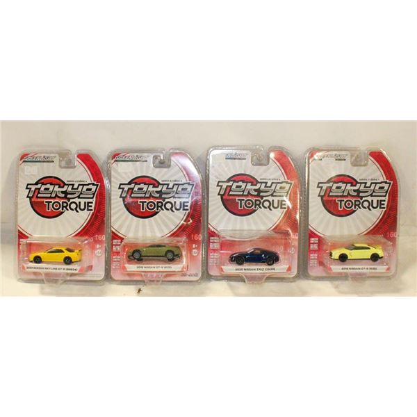 LOT OF GREENLIGHT NISSAN SKYLINE, GT-R &