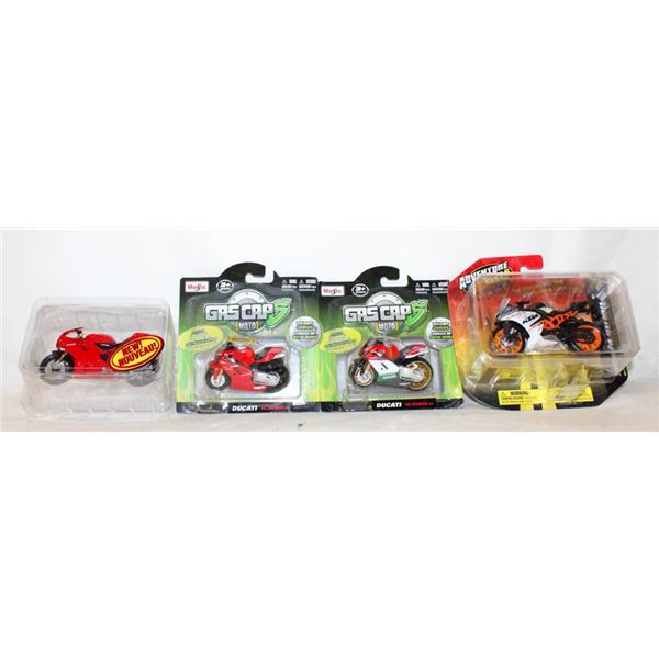 MAISTO DIECAST MOTORCYCLES - BATTERY