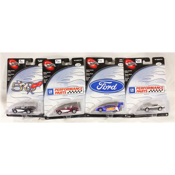 100% HOT WHEELS PREMIUM CORVETTES &