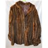 Image 1 : VINTAGE DARK BROWN MINK FUR COAT MADE IN CANADA