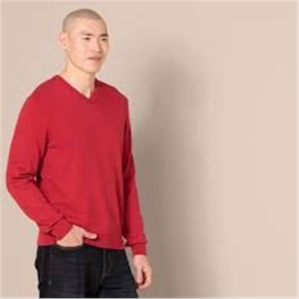 NEW AMAZON ESSENTIALS XL RED SWEATER