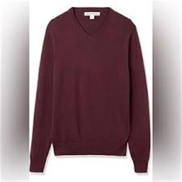 NEW AMAZON ESSENTIALS XXL DARK PURPLE SWEATER