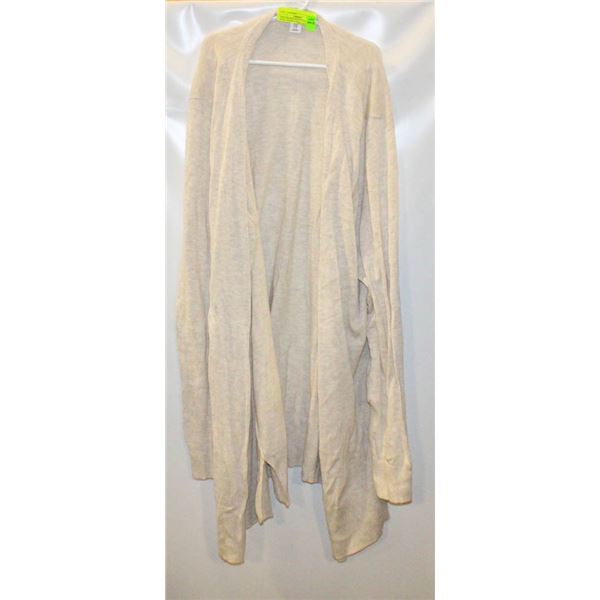 NEW AMAZON ESSENTIALS XXL BEIGE WOMENS SHIRT JACKE