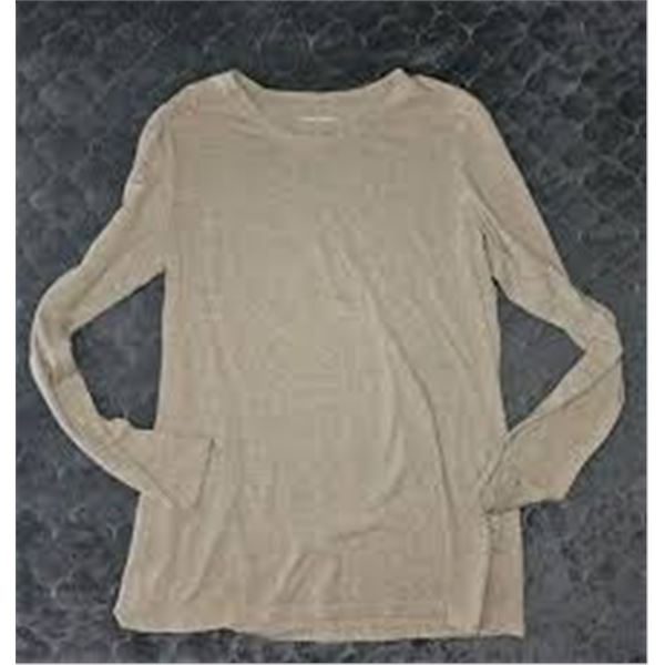 NEW AMAZON ESSENTIALS XL BEIGE LONG SLEEVE SHIRT