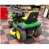 Image 4 : JOHN DEERE LA130 48" MOWER DECK RIDE ON LAWN MOWER