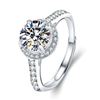Image 4 : 2 CT GRA CERTIFIED ROUND BRILLIANT MOISSANITE 925S