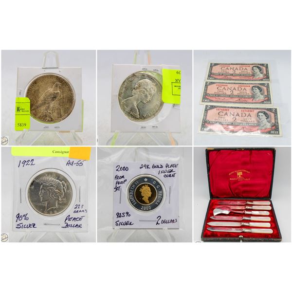 FEATURED COINS, CURRENCY & COLLECTIBLES