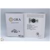 Image 3 : #3582-3.00 CT GRA CERTIFIED ROUND BRILLIANT