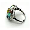 Image 2 : STERLING SILVER NINE OPAL (2.60CT) WITH CZ