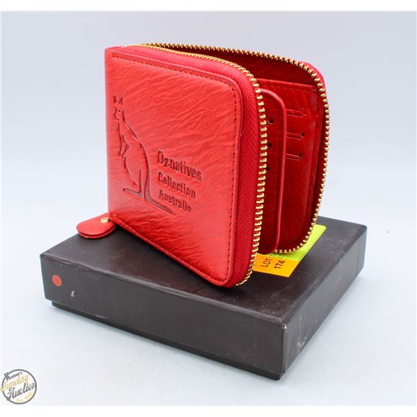 OZ NATIVES AUSTRALIA LEATHER WALLET