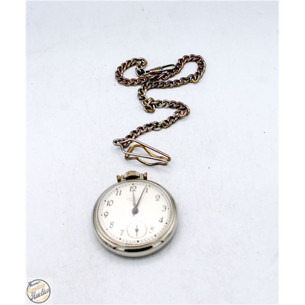 ESTATE VINTAGE LOCKET WATCH WITH WATCH