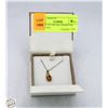 Image 1 : ESTATE 925 SILVER TIGERS EYE NECKLACE