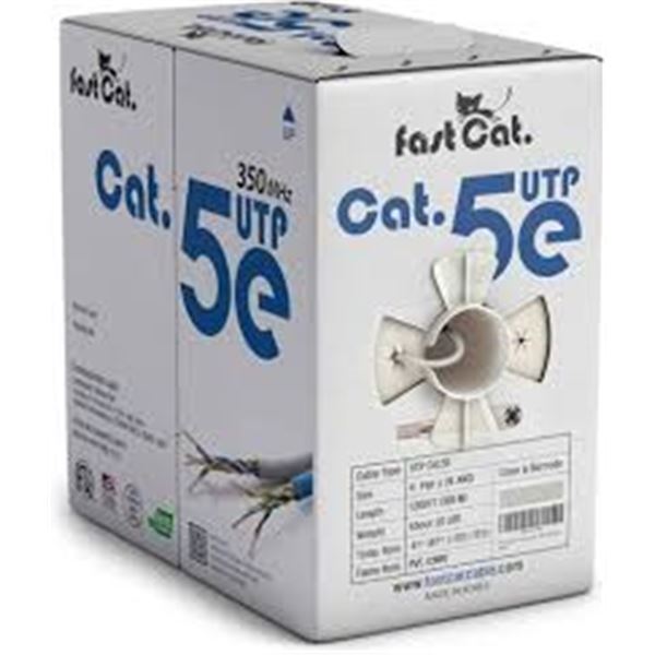 NEW FAST CAT CAT5 ETHERNET CABLE 1000FT
