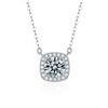 Image 5 : 1 CT GRA CERTIFIED ROUND BRILLIANT 925S NECKLACE