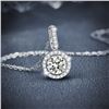 Image 2 : 1 CT GRA CERTIFIED ROUND BRILLIANT 925S NECKLACE