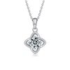 Image 4 : 1 CT GRA CERTIFIED ROUND BRILLIANT 925S NECKLACE