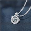 Image 3 : 1 CT GRA CERTIFIED ROUND BRILLIANT 925S NECKLACE
