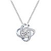 Image 4 : 1 CT GRA CERTIFIED ROUND BRILLIANT 925S NECKLACE