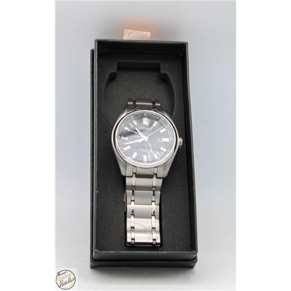 CITIZEN ECO-DRIVE SUPER TITANIUM MEN'S WATCH
