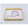 Image 1 : STERLING SILVER NECKLACE LADIES , 17.5 INCH LONG