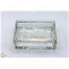 Image 1 : ART DECO ETCHED GLASS TRINKET BOX