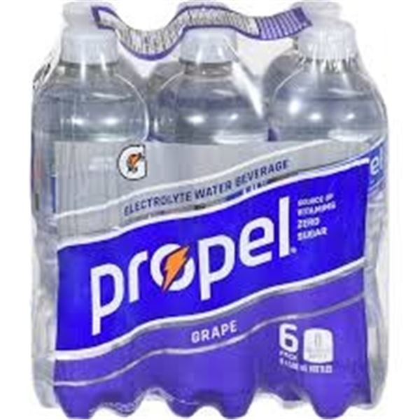 12 X 591ML PROPEL GRAPE ENCHANCED WATER GATORADE