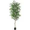 Image 1 : BRAND NEW LAIWOT 6FT ARTIFICIAL FICUS TREE