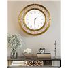 Image 1 : BRAND NEW ARTLOGE CRUSHED DIAMOND WALL CLOCK 24"