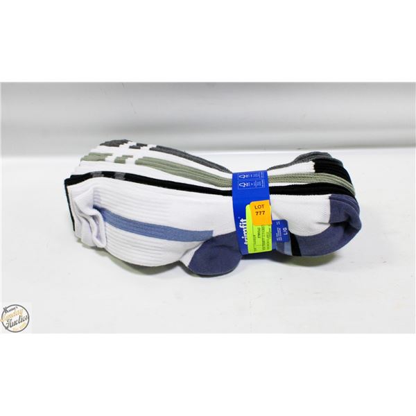 NEW TRIMFIT 12 PAIRS SEAMLESS TOE SOCKS LARGE