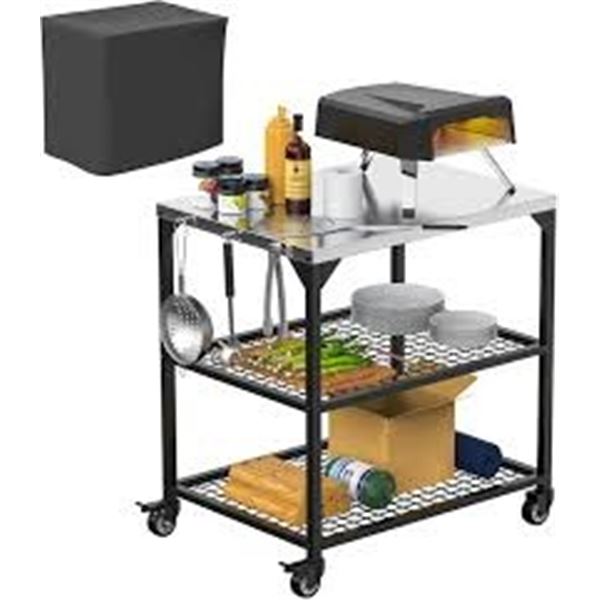 BRAND NEW SAFBBCUE OUTDOOR PIZZA OVEN TABLE