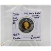 Image 1 : 2000 92.5% SILVER TOONIE WITH 24K GOLD PLATE