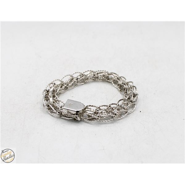 15 GRAM STERLING STAMPED BRACELET