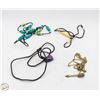 Image 1 : 4 HAND CRAFTED NECKLACES