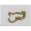 Image 1 : HEAVY SOLID BRASS LINK CHAIN